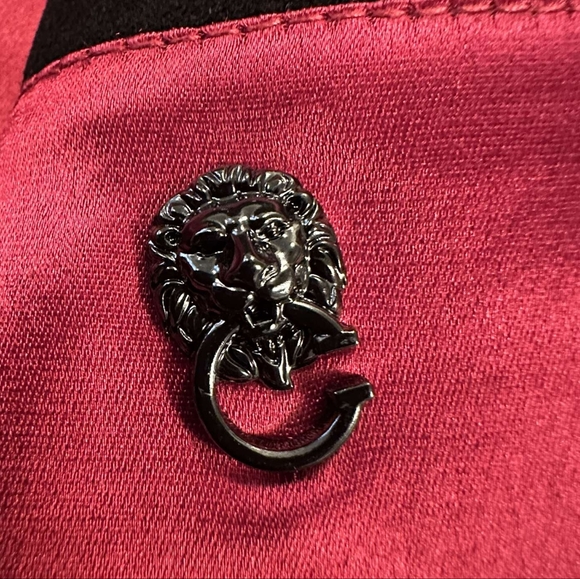 NWOT Cadogan Apollo Leather Jacket - US XXL, Black/Red - Picture 8 of 8